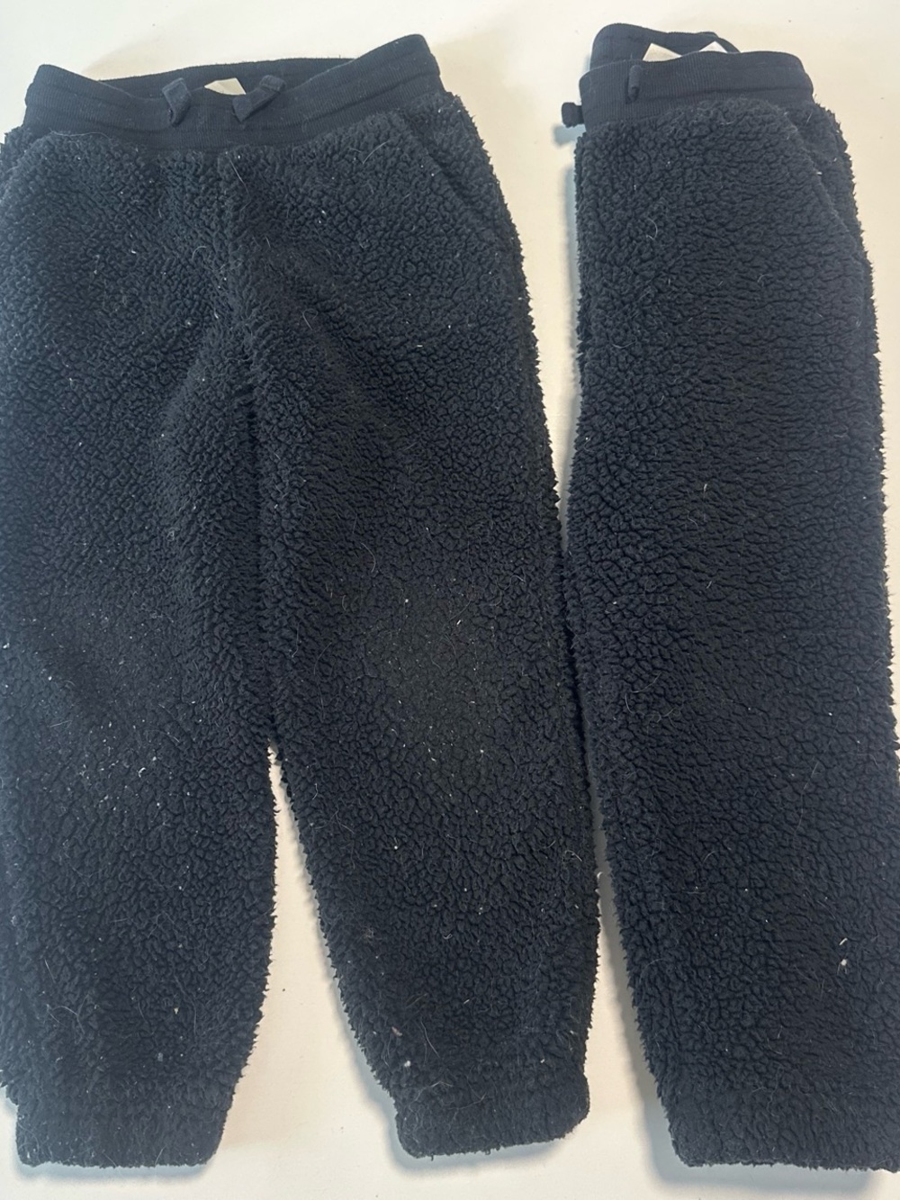 Kids Osh Kosh Sherpa Fleece Jogger Pants - Black